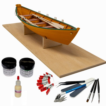 Model Shipways Lowell Grand Banks Dory with Tools 1:24 Scale Skill Level I of the Shipwright Learning Series.