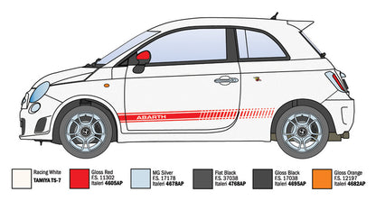 Italeri - Fiat 500 Abarth 2008 1:24
