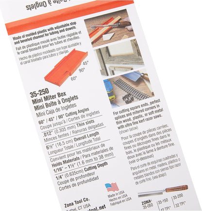 Zona - Mini Miter Box