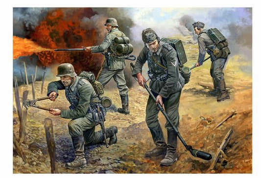 Zvezda - German Sturmpioniere 1:72
