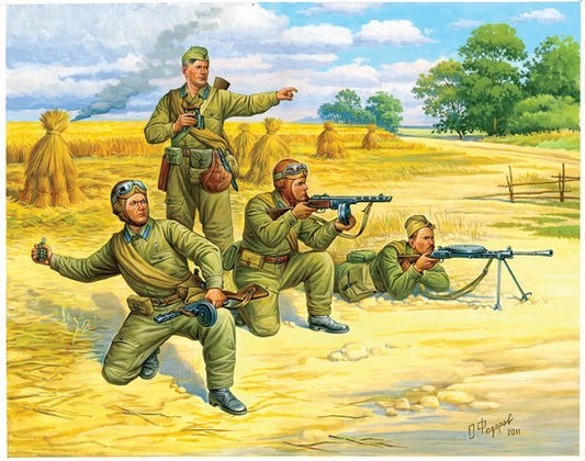 Zvezda - Soviet Paratrooper 1:72