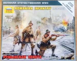 Zvezda - Romanian Infantry Wwii 1:72