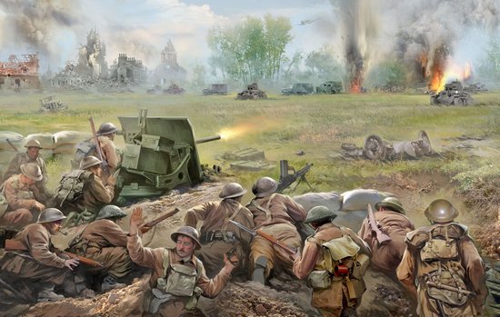 Zvezda - BlitZkrieg 1940 Board Game