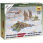 Zvezda - Soviet Machine-Gun W/crew 1:72