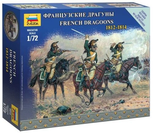 Zvezda - French Dragoons Nap 1:72
