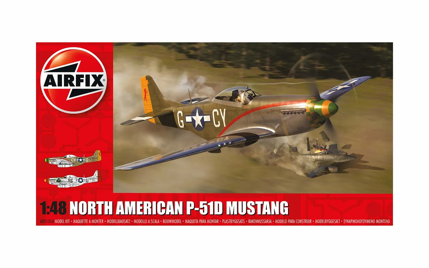 Airfix - North American P-51D Mustang 1:48 Scale