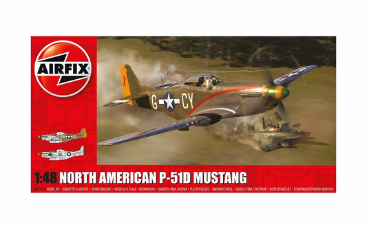 Airfix - North American P-51D Mustang 1:48 Scale