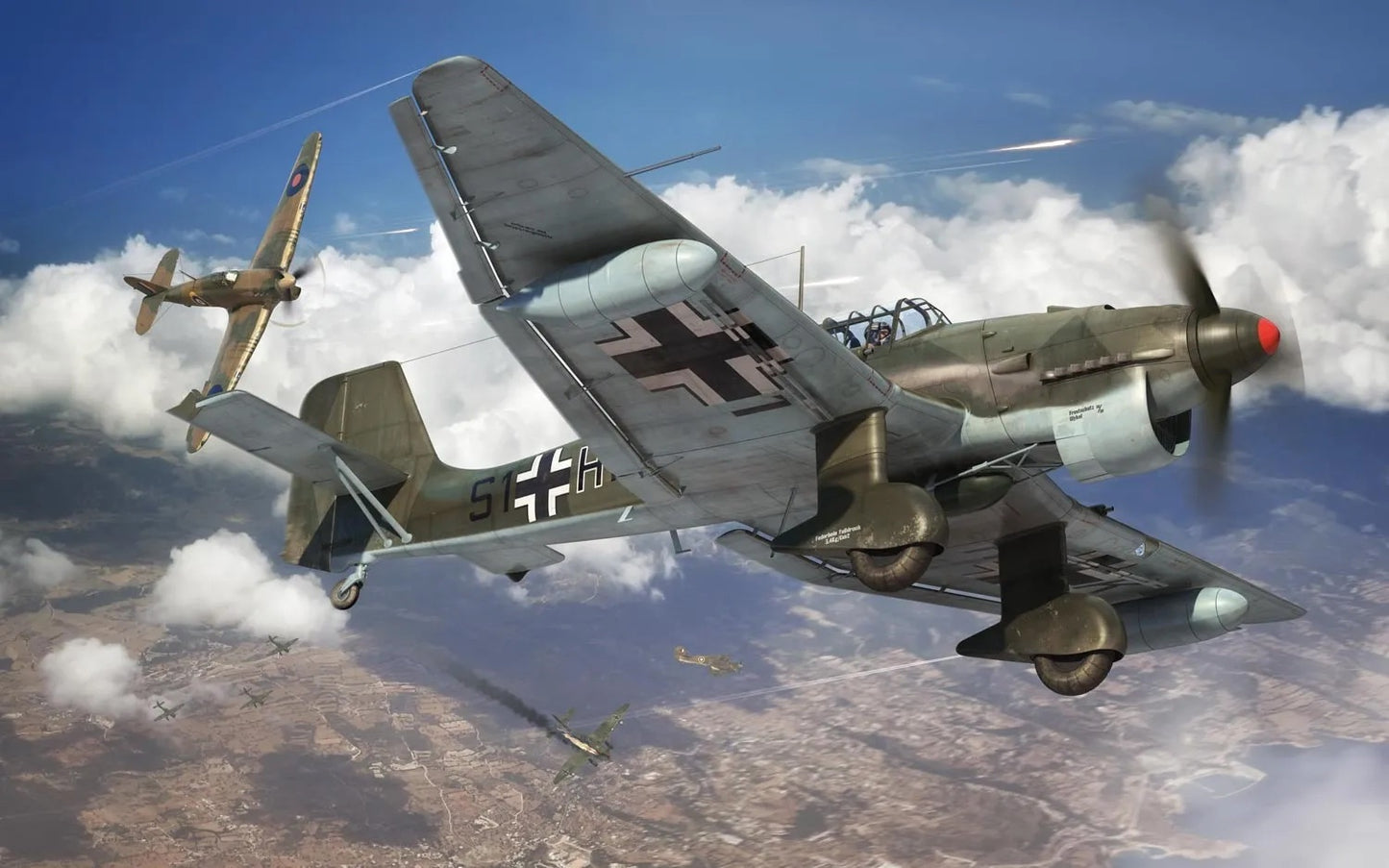 Airfix - Junkers JU87B-2/R-2 1:48 Scale