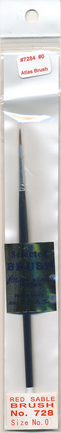 #0 Fine Red Sable Brush