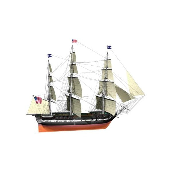 Billing Boats - 1:100 USS Constitution – Model Expo Online