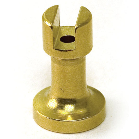 Model Expo - 1-1/8" (28mm) 3/16" slot Brass Pedestal 1 pc