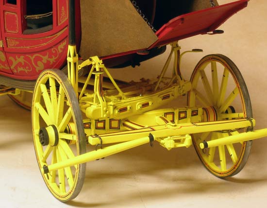 MODEL TRAILWAYS CONCORD STAGECOACH 1:12 SCALE