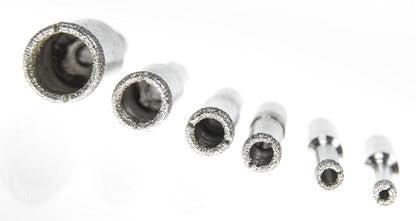 6-Pc. Stone Diamond Hole Saw Set