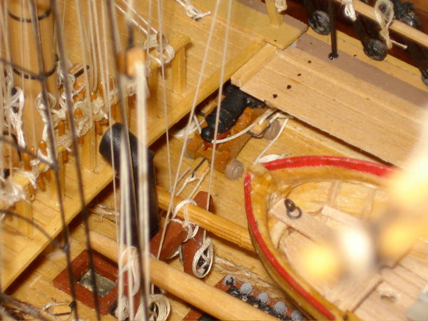 Model Shipways Rattlesnake — American Privateer Wooden Model Ship Kit 1:64 Scale