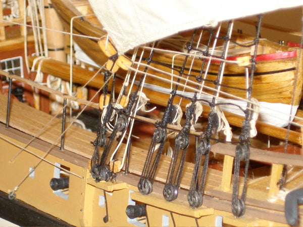 Model Shipways Rattlesnake — American Privateer Wooden Model Ship Kit 1:64 Scale