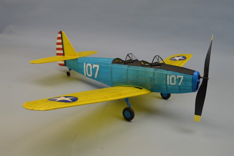 Dumas - #0341 Fairchild PT-19 (30'' Wingspan) Model Airplane Kit - Laser Cut Wood