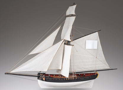 Dusek-Mamoli - Le Cerf Wood Model Ship Kit D009 Scale 1:72