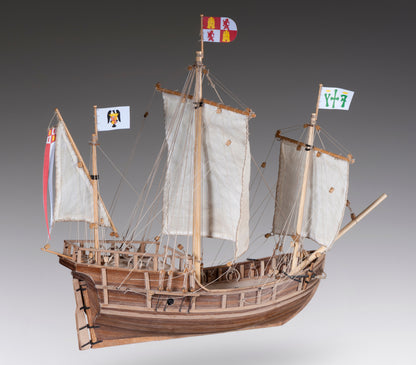 Dusek-Mamoli - Pinta Wood Model Ship Kit D011 Scale 1:72