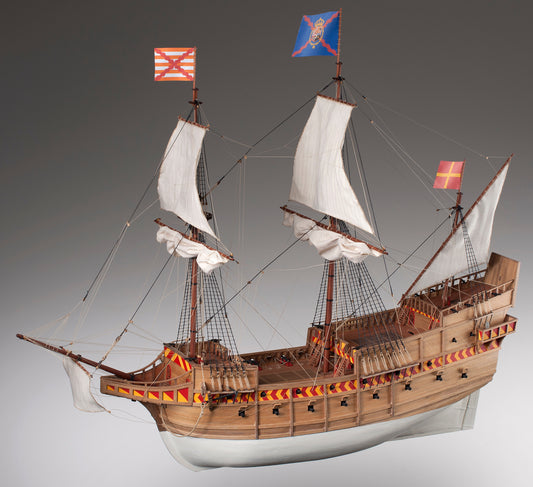 Dusek-Mamoli - San Martin Wood Model Ship Kit D018 Scale 1:72