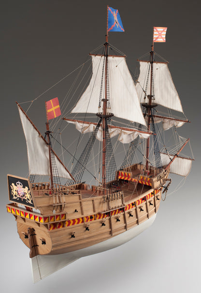 Dusek-Mamoli - San Martin Wood Model Ship Kit D018 Scale 1:72