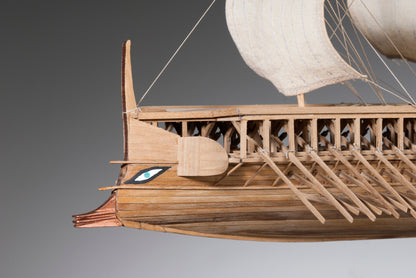 Dusek-Mamoli - Greek Trireme Model Ship Kit, 480 B.C. – Scale 1:72