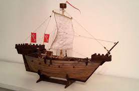 Dusek-Mamoli - Hansa COG (Hanse Kogge) 14th Century Model Ship Kit D003 - Scale 1:72