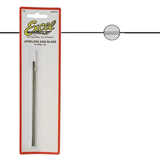 Excel NO.20560 Carded #3 Saw Blade 36 Teeth Per Inch