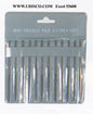 12 Mini Files in Pouch