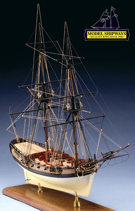 Model Shipways FAIR AMERICAN 14 GUN Privateer 1:48 SCALE