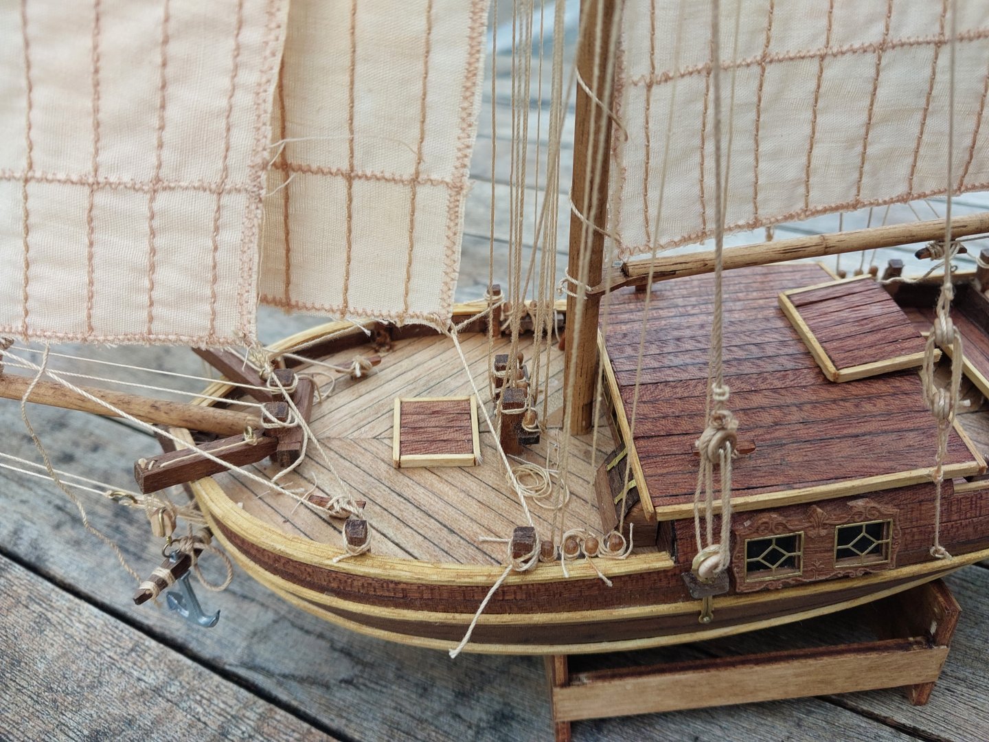 Mamoli MV33 Gretel Royal Yacht Model Ship Kit 1:54