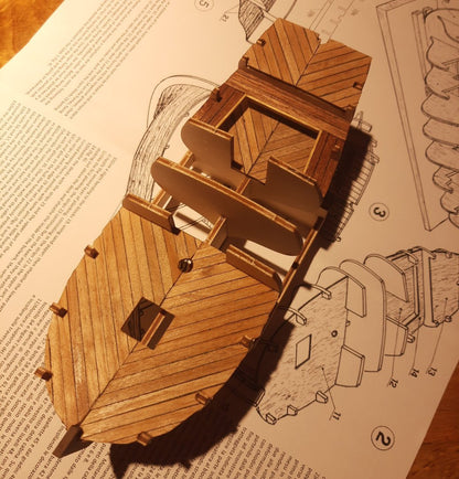 Mamoli MV33 Gretel Royal Yacht Model Ship Kit 1:54