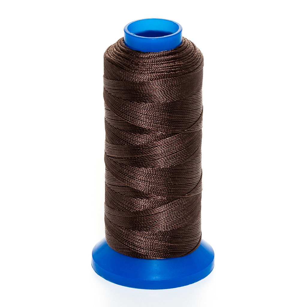 Griffin - Rigging Line @.033" x 219yds (@.85mm x 200m) Dark Brown Bead Cord Jewelry Nylon Spool