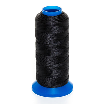 Griffin - Rigging Line @.028" x 437yds (@.7mm x 400m) Black Bead Cord Jewelry Nylon Spool