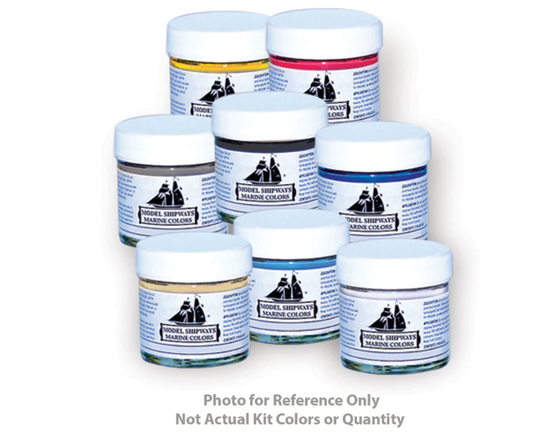 Midwest Boston Whitehall Tender Acrylic Paint Set - 4 x 1oz. Bottles