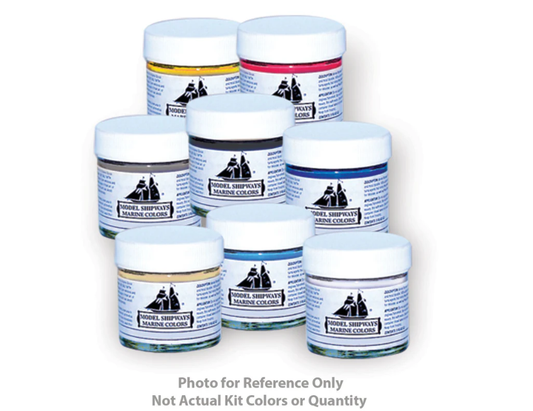 Midwest 983 Sakonnet Daysailer Acrylic Paint Set - 7 x 1oz. Bottles