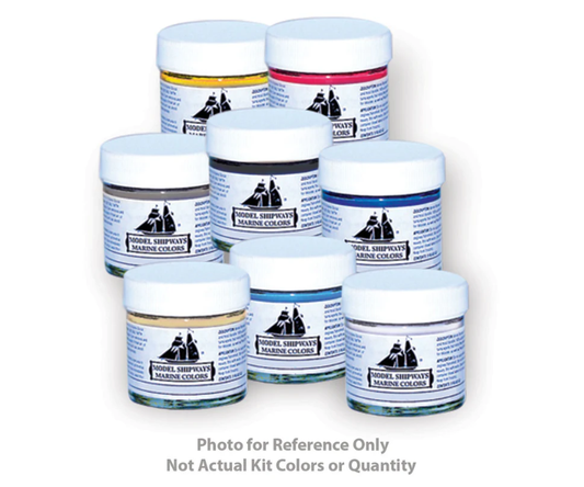 Midwest 966 The Seguin Tug Boat Acrylic Paint Set - 9 x 1oz. Bottles