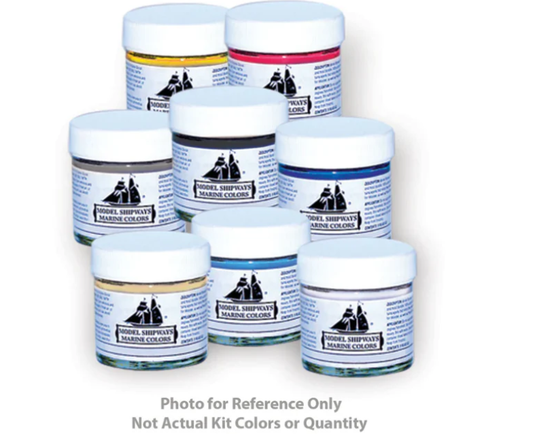 Dusek Mamoli MV37 Halifax  Acrylic Paint Set - 5 x 1oz. Botles