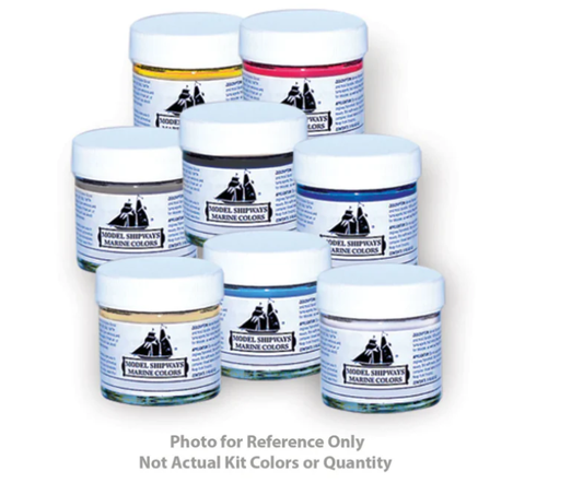 Dusek Mamoli MV27 HMS Victory  Acrylic Paint Set - 14 x 1oz. Botles