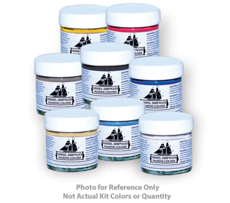 Dusek Mamoli MV30 Golden Hind Acrylic Paint Set - 8 x 1oz. Botles