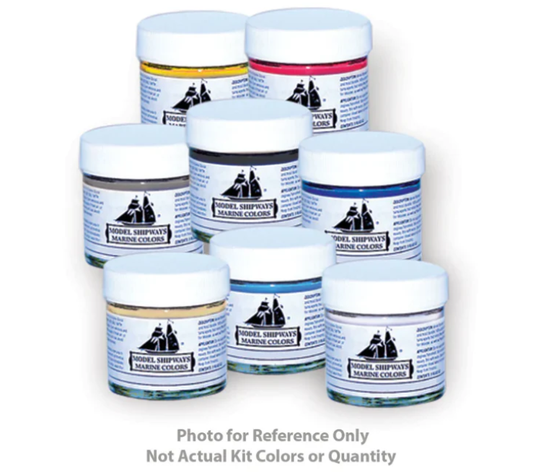 Dusek Mamoli MV30 Golden Hind Acrylic Paint Set - 8 x 1oz. Botles