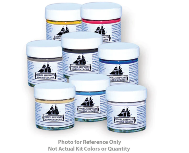 Dusek Mamoli MV28 Yacht Mary Acrylic Paint Set - 6 x 1oz. Botles