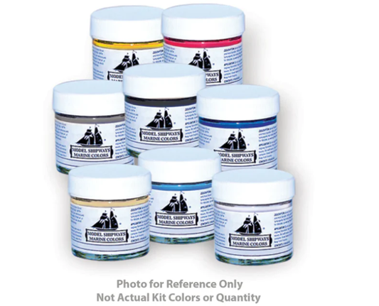 Dusek Mamoli MV28 Yacht Mary Acrylic Paint Set - 6 x 1oz. Botles