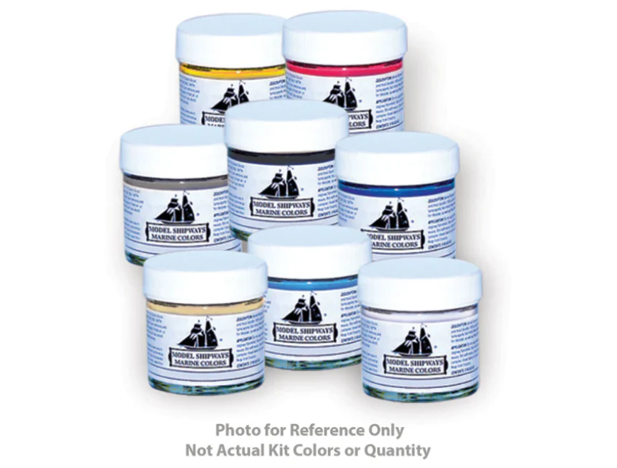 Dusek Mamoli MV44 Britannia  Acrylic Paint Set - 7 x 1oz. Botles