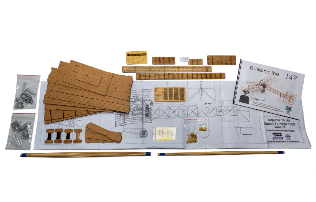Model Airways Santos Dumont 14 Bis 1:16 Scale