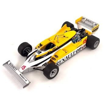 Renault Turbo RE30 French F1 Grand Prix 1981 –  Alain Prost, Rene Arnoux –  Tameo Kit TMK 454