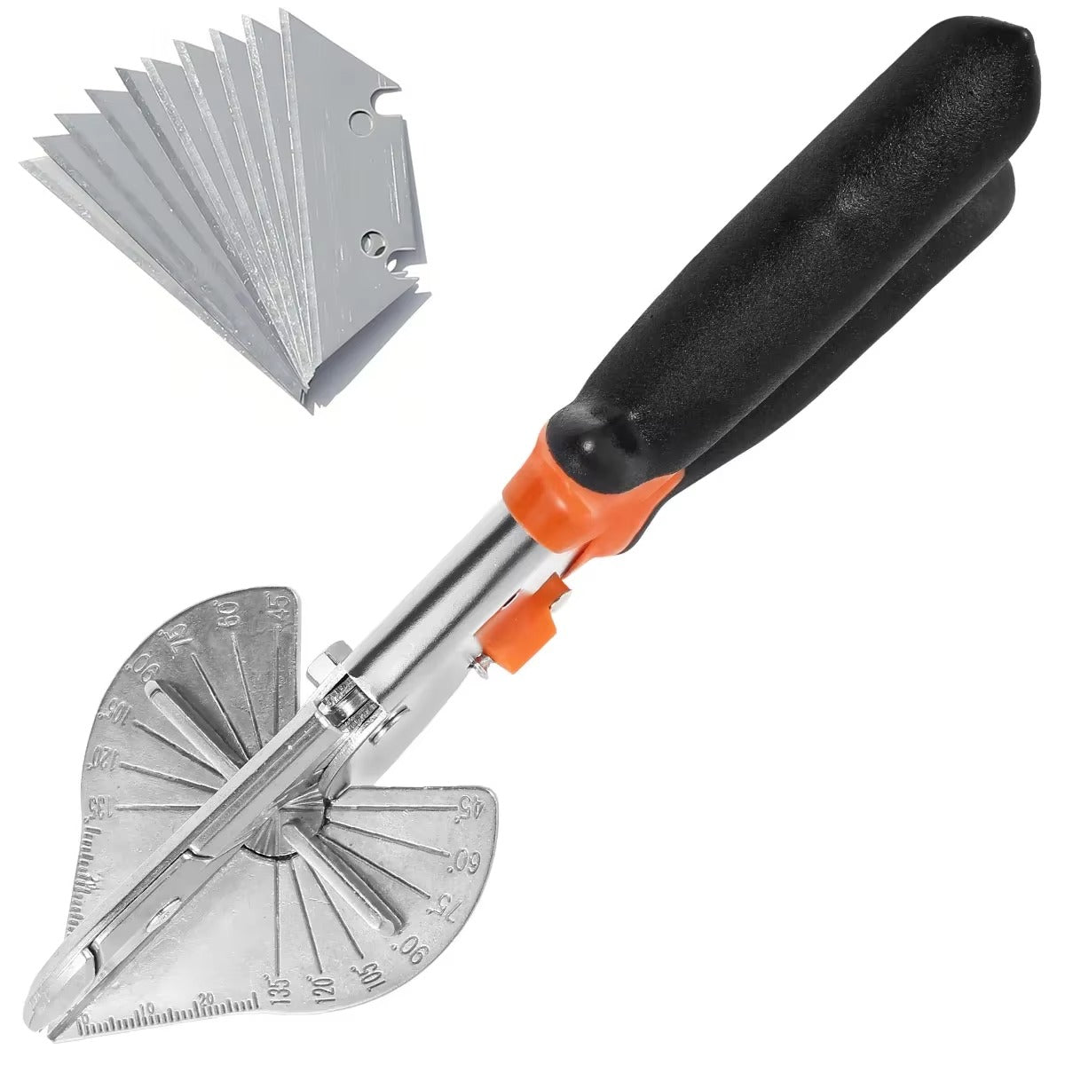 Adjustable Miter Shears for Model Building — 45° to 135°