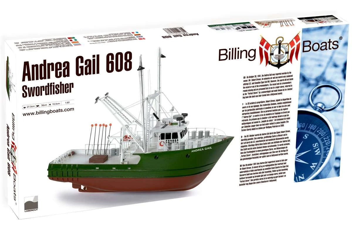 Billing Boats - 1:60 Andrea Gail Plank on Bulkhead