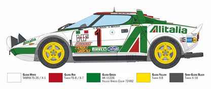 Italeri - Lancia stratos HF Gr.4 Monte Carlo 1977 - Scale 1:12