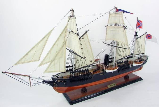 Mamoli CSS Alabama 1862 Wooden Ship Kit – 1:120 Scale (MV53)