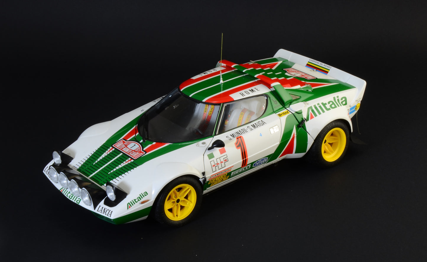 Italeri - Lancia stratos HF Gr.4 Monte Carlo 1977 - Scale 1:12